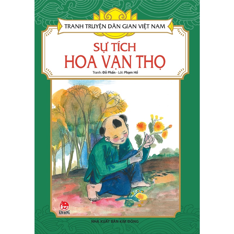 Tranh truyện dân gian Việt Nam - Sự tích hoa vạn thọ