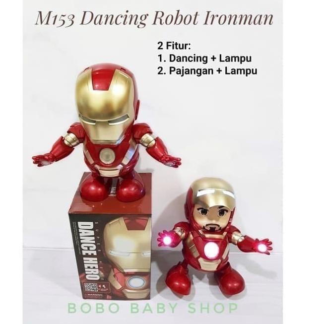 Mô Hình Robot Nhảy Múa Iron Man 'Sg6 Ld-500A Có Đèn Led / Nhảy Múa - 6619b Dj Ironma Tm