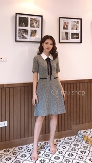 Váy muối tiêu cổ đức