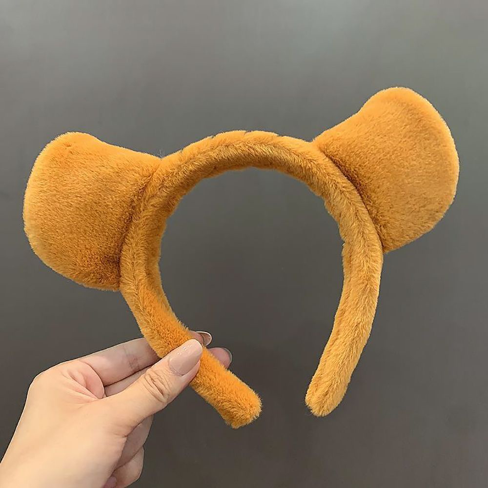 Băng Đô Cài Tóc Hình Tai Hổ Bằng Vải Bông Nhiều Màu Dễ Thương Phong Cách Hàn Quốc Cho Nữ