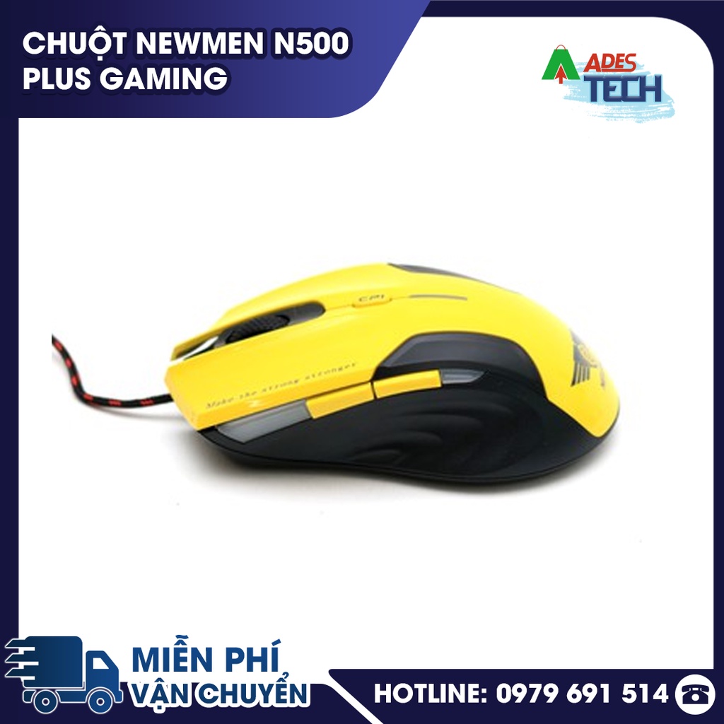 Chuột Gaming Có Dây Newmen N500 Plus | Thợ Săn | Hàng Chính Hãng | Bảo Hành 24 Tháng