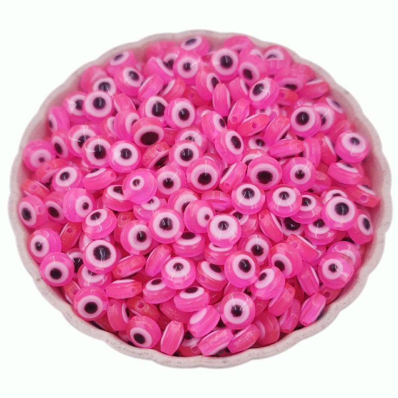 Set 20/40/50 Viên Đá Mắt Mèo Màu Sắc Dùng Để Làm Đồ Trang Sức Thủ Công