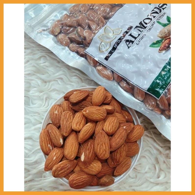 ⚡️Freeship ⚡️250 GRAM HẠNH NHÂN SẤY NGUYÊN VỊ, THƠM, BÉO