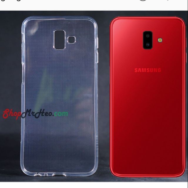 Ốp lưng cho Samsung galaxy J6 2018, J6+ Plus silicon dẻo trong suốt siêu mỏng 0.5mm | BigBuy360 - bigbuy360.vn