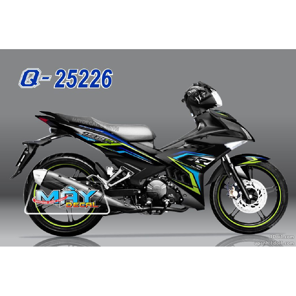 Tem Rời Exciter 150 R xanh đen (J)