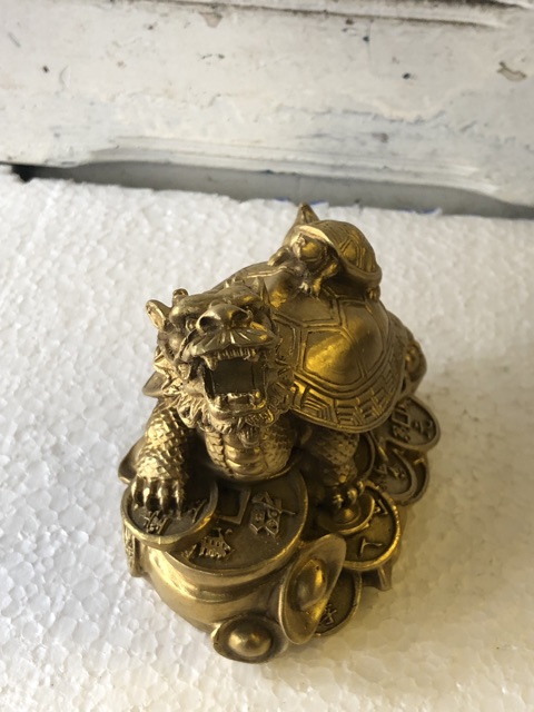 Long quy cõng con bằng đồng | BigBuy360 - bigbuy360.vn