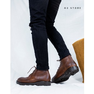 Giày Công sở tăng chiều cao da bò thật G2-582