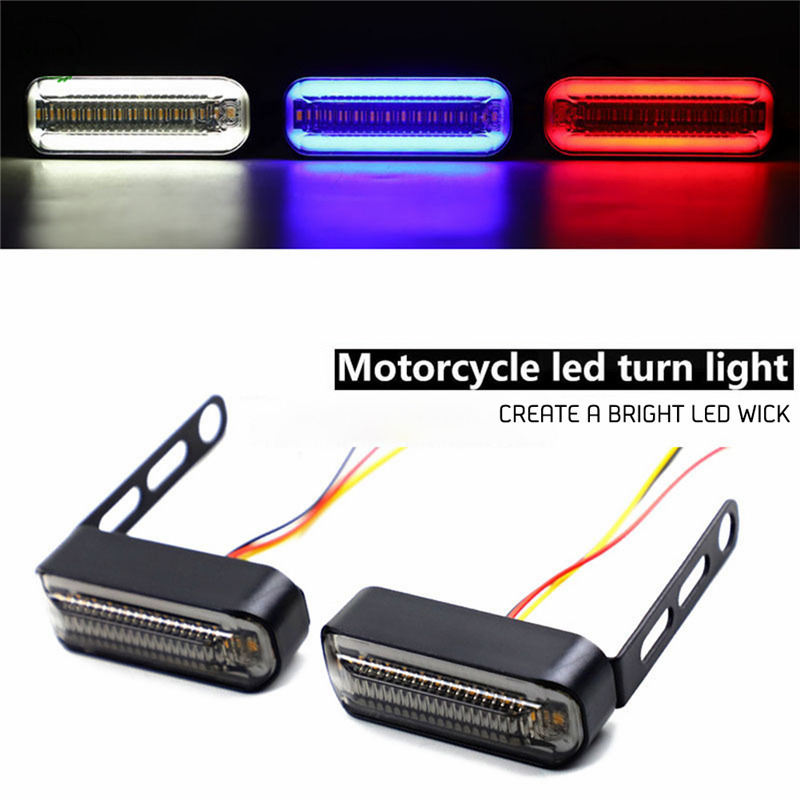 Set 2 bóng đèn tín hiệu 2 trong 1 tiện dụng cho xe moto