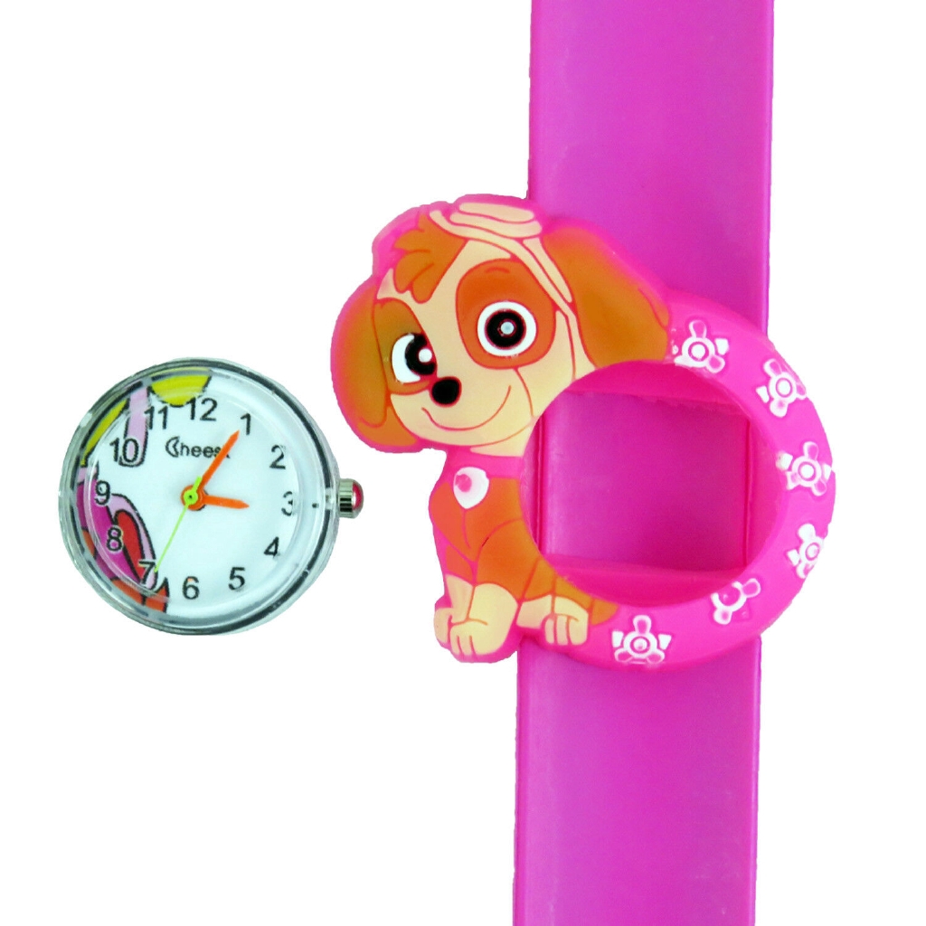 Snap / Slap soft silicone strap 3D Watch for Kids