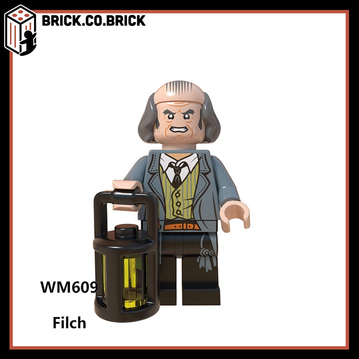 WM6047 - Shopee Non Lego Minifigures trong Harry Potter - Đồ chơi Lắp ghép Xếp hình Mini Mô hình: Dumbledore, Hagrid,.