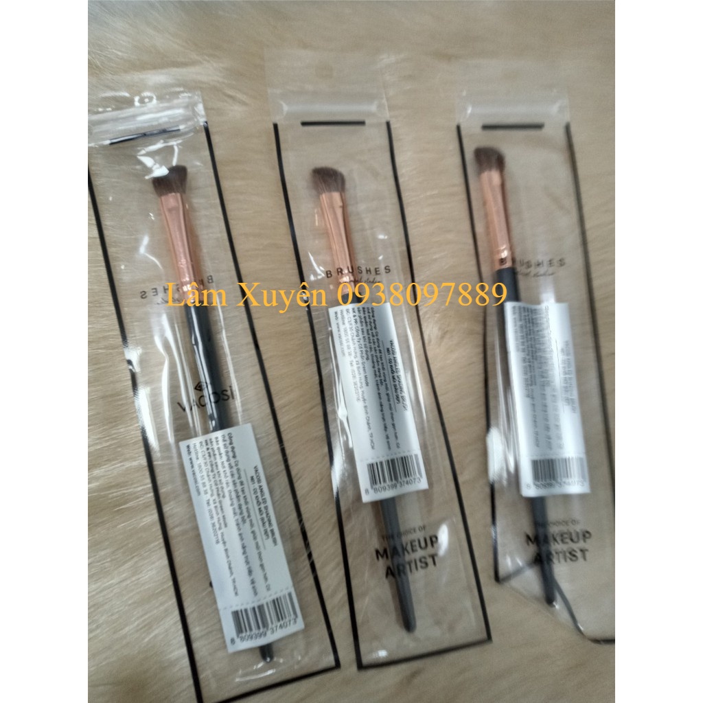 Cọ khối mũi cao cấp trang điểm Vacosi Chính Hãng, lông cọ mềm mịn siêu xịn , dễ tán , gọn nhẹ