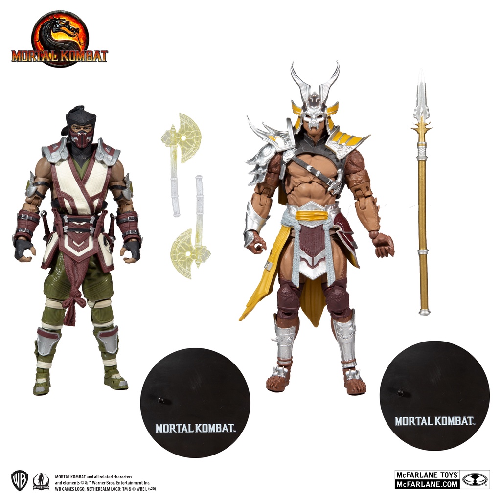 MÔ HÌNH MCFARLANE MK11 SUB ZERO VS SHAO KAHN