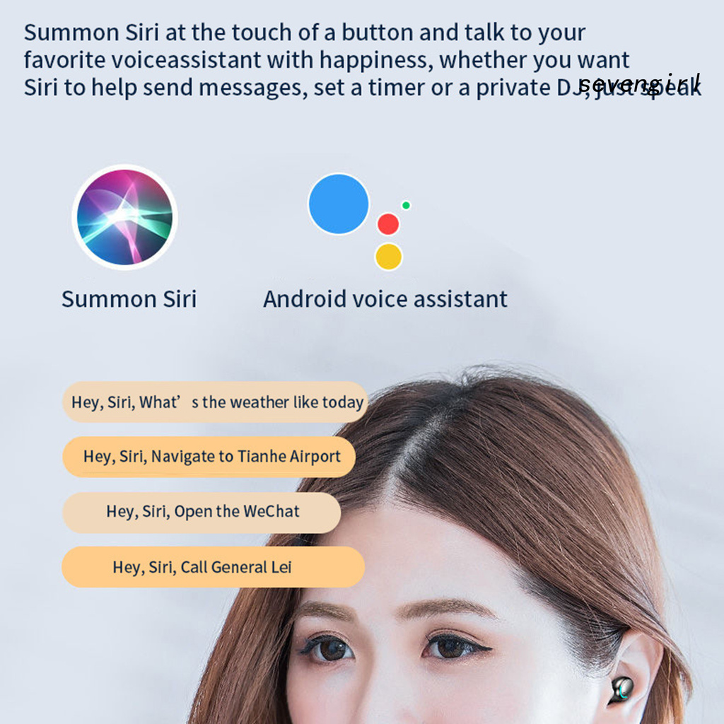 Tai Nghe Không Dây Kết Nối Bluetooth V5.0 Cho Điện Thoại
