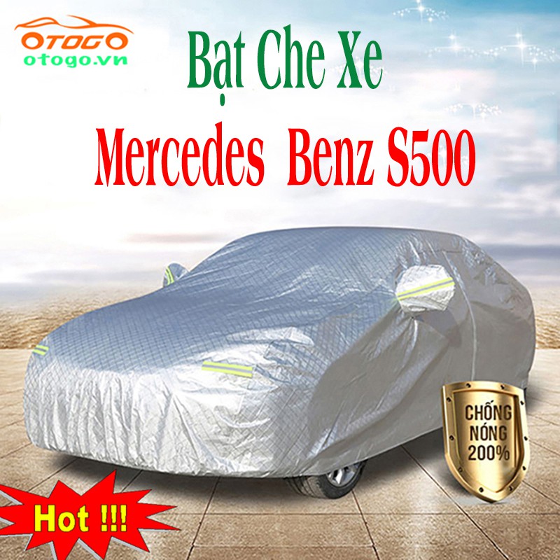 Bạt Che Phủ Xe Mercedes-Benz-S500 Cao Cấp Loại 1