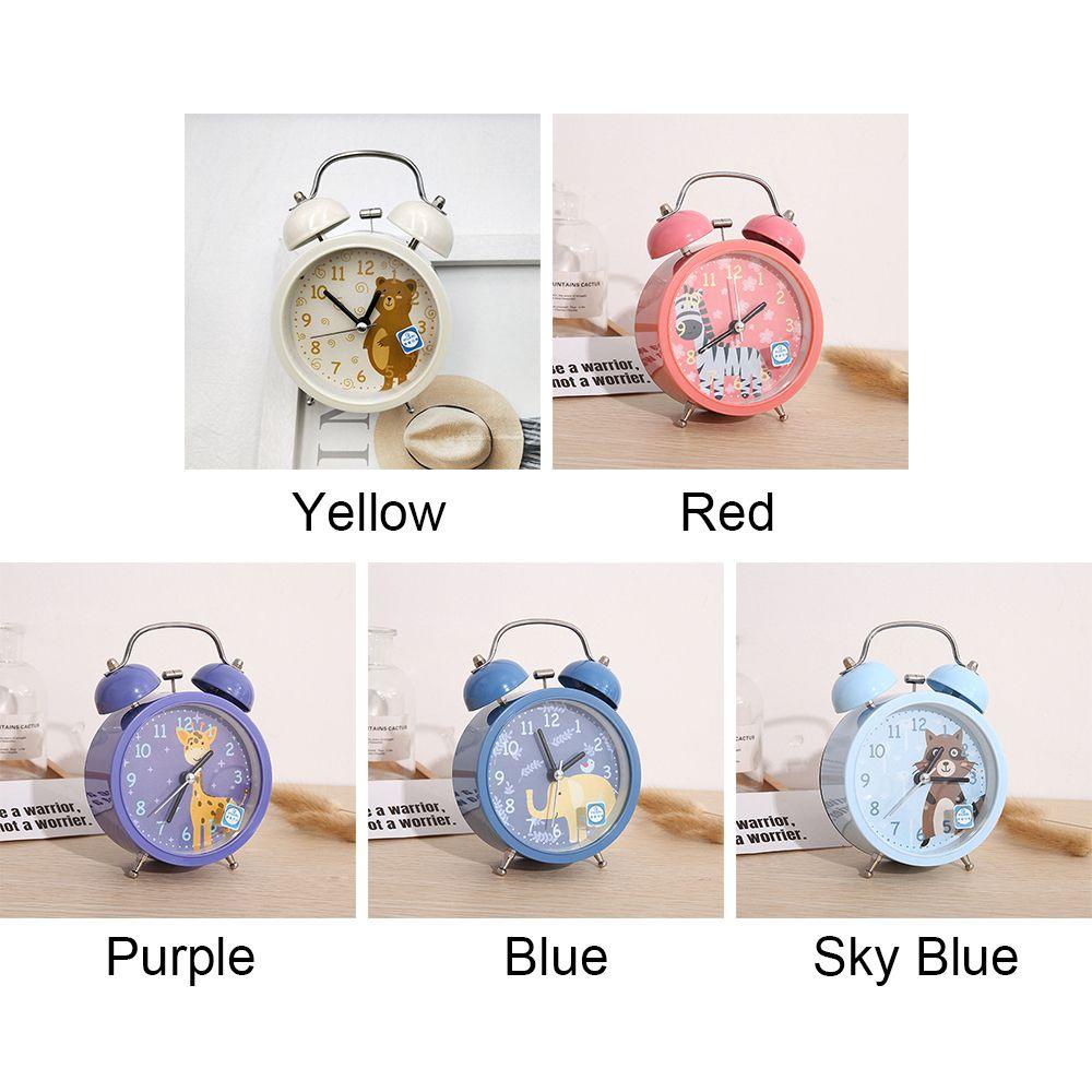 LONTIME Đồng Hồ Báo Thức Phong Cách Retro Chạy Bằng Pin