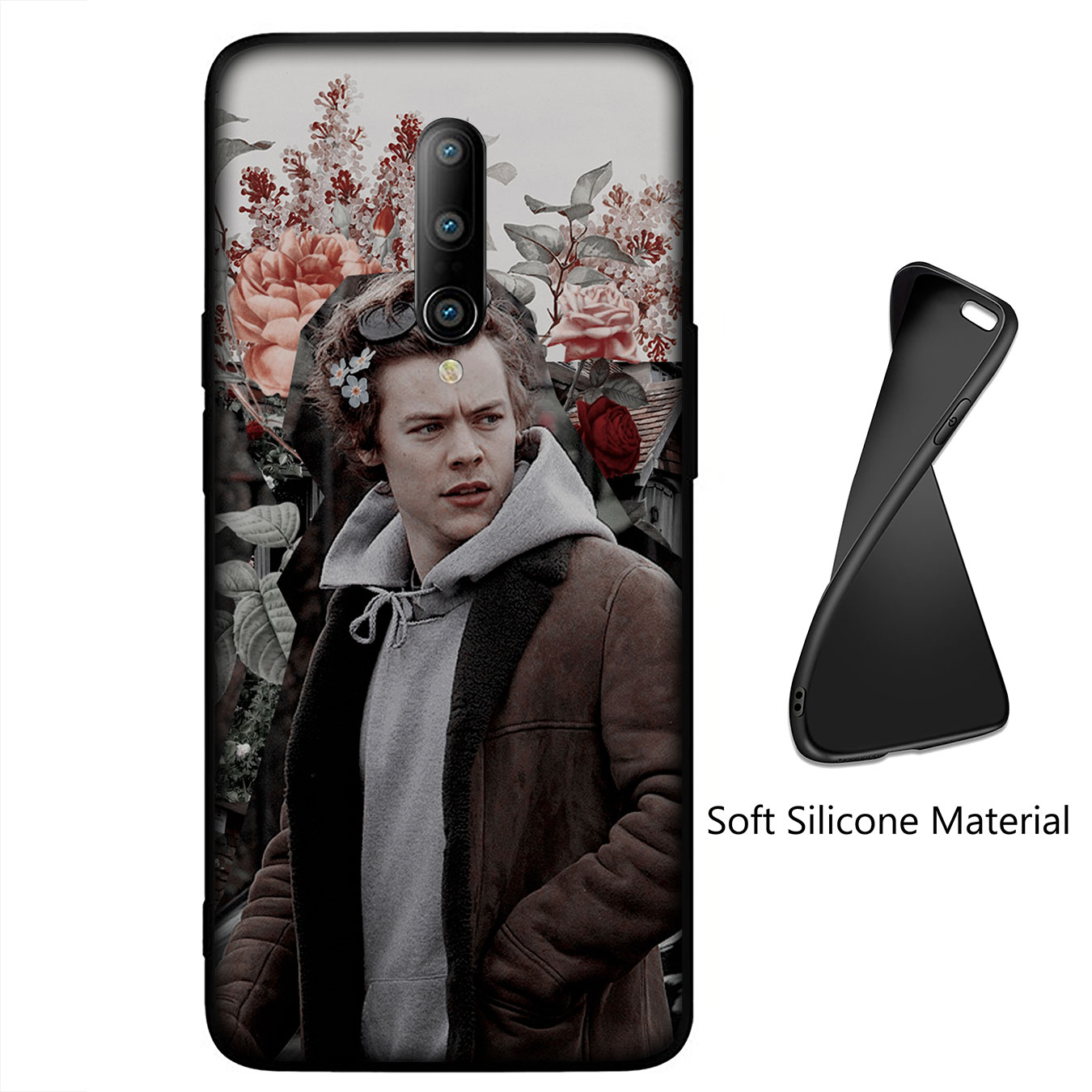 Ốp điện thoại silicon mềm hình One Direction 1D cho Samsung Galaxy A9 A8 A7 A6 Plus J8 2018 + A21S A70 M20 A6+ A8+6Plus