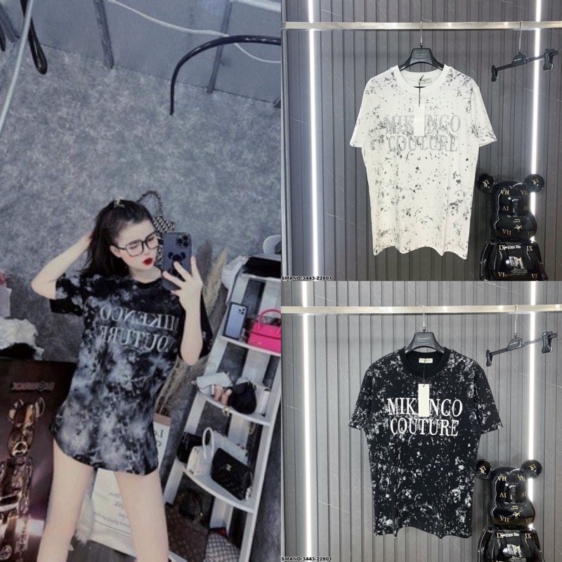 Áo Thun Tay Lỡ Mikenco Coutur Áo Thun Nam Nữ Unisex Hot Hit | BigBuy360 - bigbuy360.vn