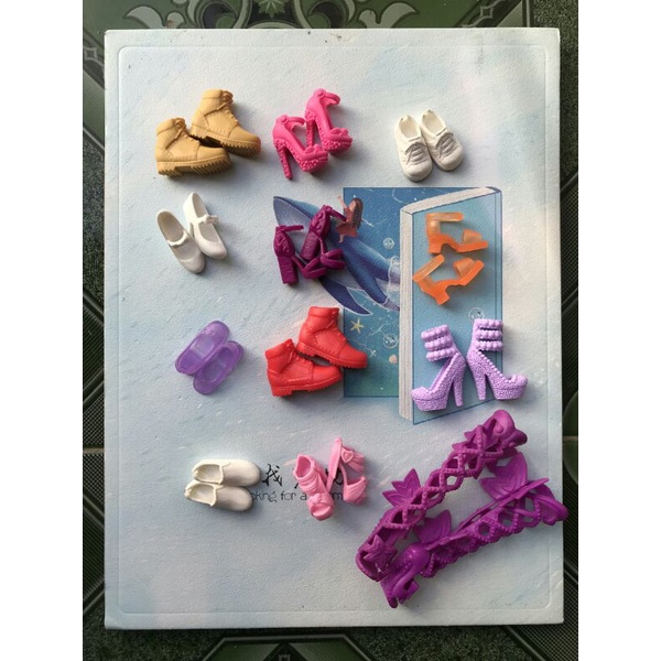 Giầy búp bê chính hãng licca,  xinyi,  kexin,.. Barbie
