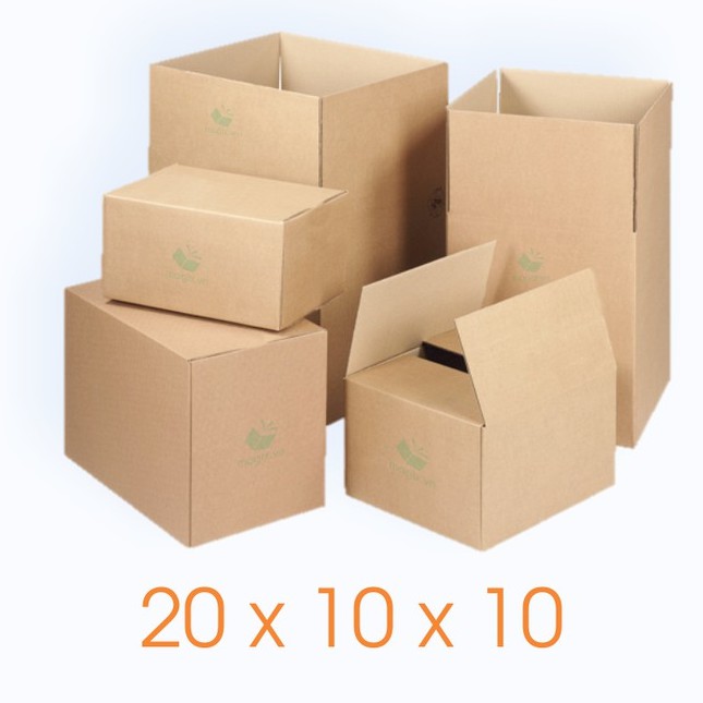 20x10x10 cm - 100 Thùng hộp carton ♥️ FREESHIP ♥️ Giảm 10K Khi Nhập [BAOBITP] - TP100