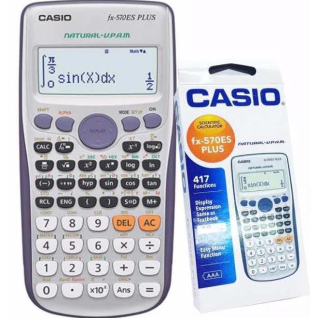 [Lỗi 1 đổi 1] [Hàng Thái Lan] Máy tính học sinh Casio FX 570ES PLus - Máy tính Casio học sinh Cầm Tay