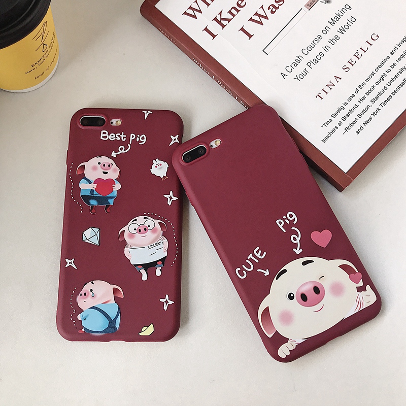 Cute Pig Case OPPO A3 A83 A79 A57 R9 r9S r11 r11s Plus OPPO F9 K1 R15X Soft Silicone Casing Cover