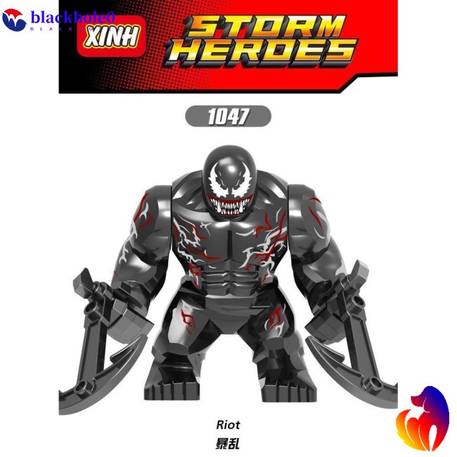 Đồ chơi mô hình size lớn siêu anh hùng cuộc tàn sát bạo loạn chống Venom Marvel Avengers