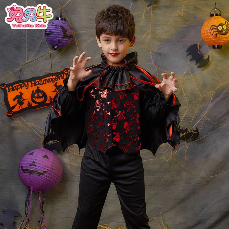 Bộ Trang Phục Hóa Trang Ma Cà Rồng Halloween cho bé Trai / bé Gái