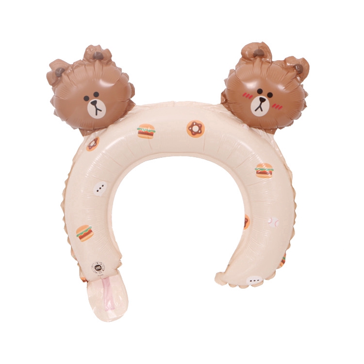 Bong bóng dạng băng đô họa tiết động vật đáng yêu độc đáo dành cho trang trí sinh nhật