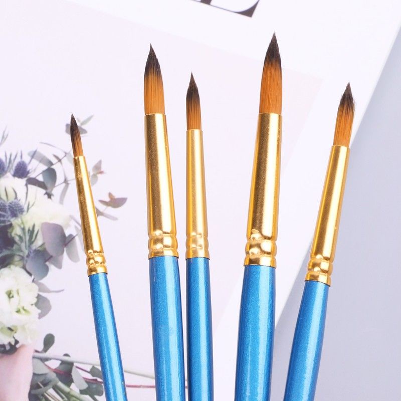 BỘ 5 CỌ ĐẦU TRÒN nhọn xanh các cỡ