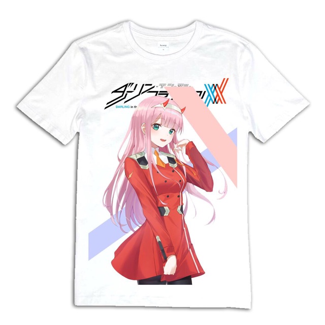 Áo thun anime darling in the flan xx
