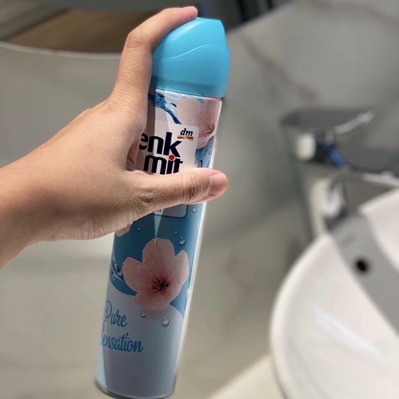 Bình xịt thơm phòng khử mùi, denkmit lọ 300 ml, hàng Đức