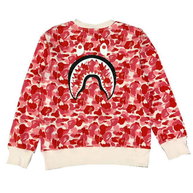 【Real shot】【Fast delivery】Classic New Bape Bathing Ape Men Women Ape Head Sweater