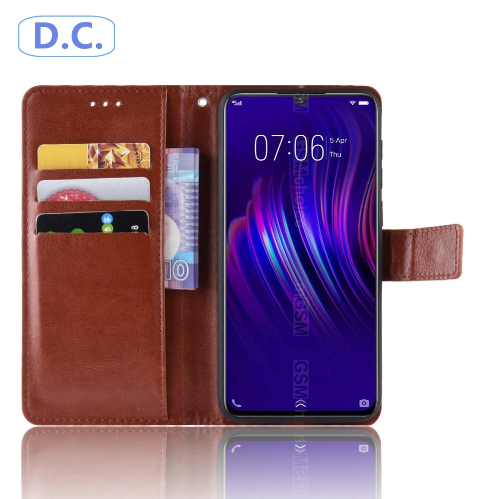 Bao Da Pu Nắp Gập Kiểu Ví Kèm Giá Đỡ Đứng Sang Trọng Cho Asus Zenfone 5 Ze620Kl 5z Zs620Kl Max M1 Zb555Kl Ốp