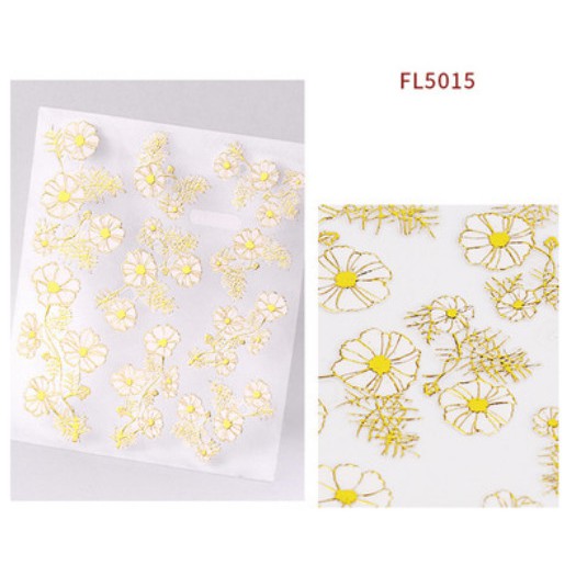 phụ kiện trang trí móng dán móng họa tiết nổi