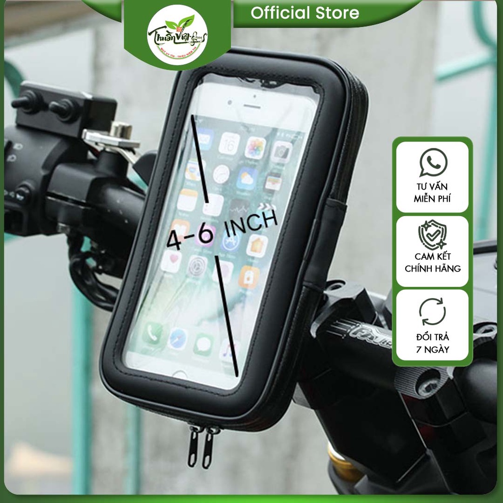 Kẹp Điện Thoại Chân Gương Chống Sốc, Chống Nước - Cảm Ứng Cực Kỳ Mượt KEPXM02