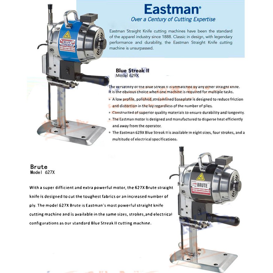 Máy Cắt Vải Cầm Tay Đứng eASTMAN 629X