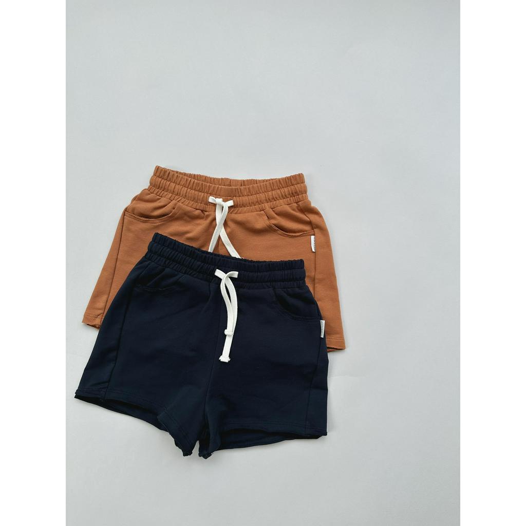 Terry Raw Edge Shorts Macro & Micro 23