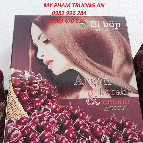 Thuốc nhuộm tóc phủ bạc màu nâu đẹp phủ bạc 100% không dính da đầu - Nhuộm Nâu BIBOP COLLAGEN