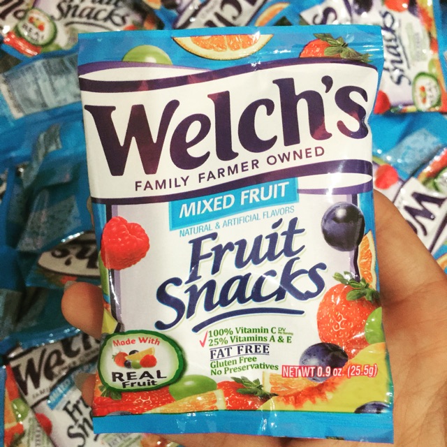 Combo 10 bịch Kẹo Welch’s - Gói nhỏ 25,5g