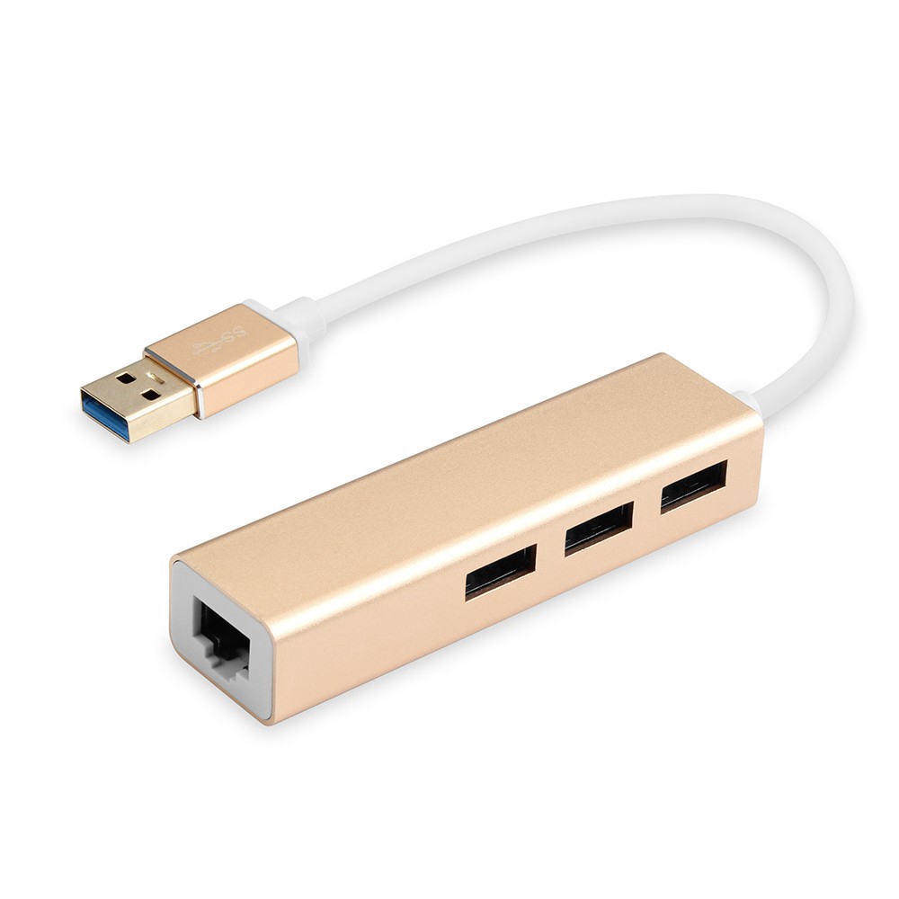 Hub Kết Nối Mạng LAN Batianda Từ USB Sang 3 Cổng USB 3.0 Và Cổng RJ45 Tiêu Chuẩn