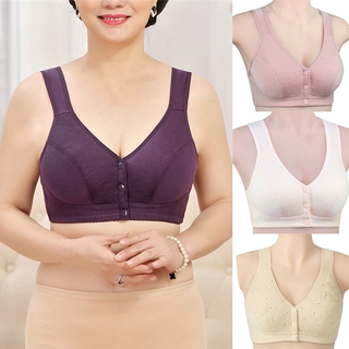 Áo Ngực Cotton Không Gọng Size Lớn Cho Phụ Nữ Trung Niên