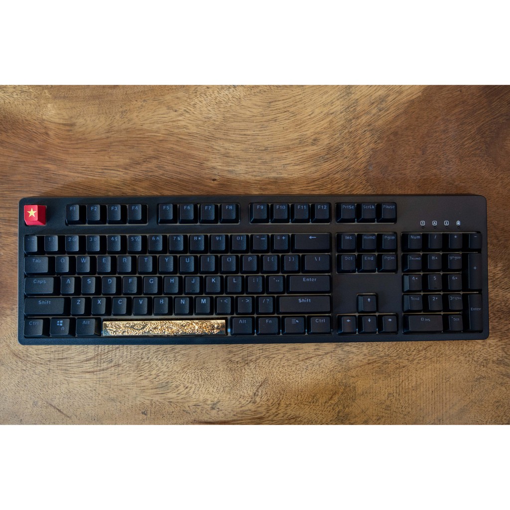 Bàn phím cơ EDRA EK3104 RGB Phiên bản 2021 - Huano Switch - Kết nối USB Type-C - Hàng chính hãng