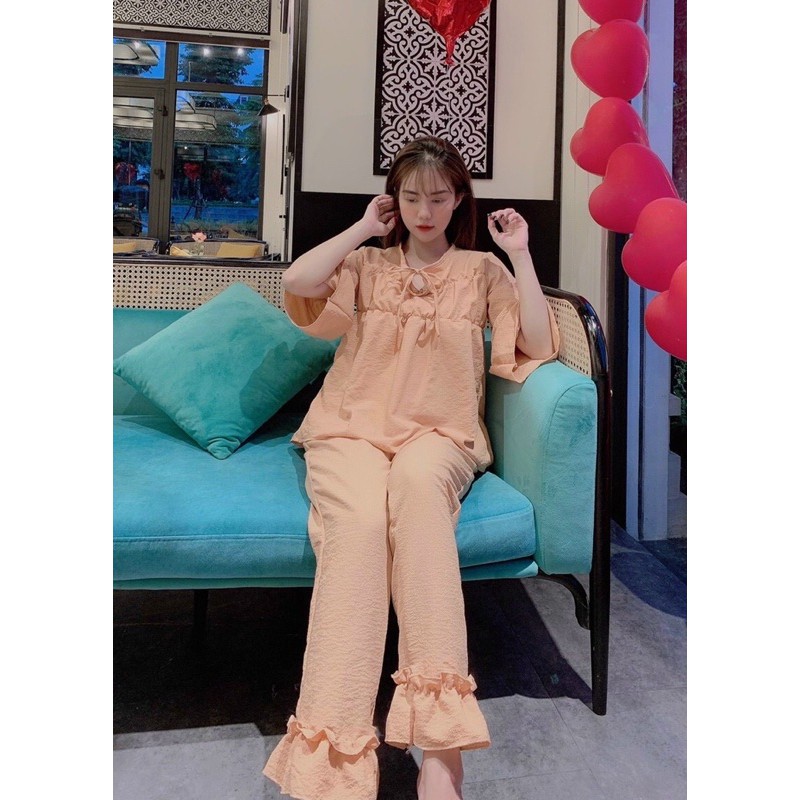 BỘ ĐŨI XỐP TIỂU THƯ IN HÌNH DỄ THƯƠNG