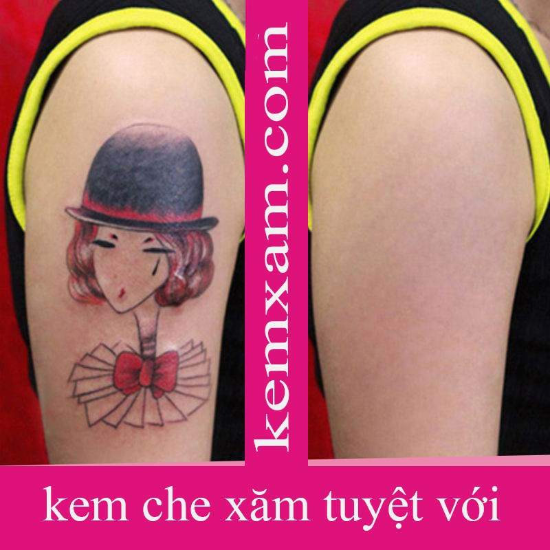 Kem Che Hình Xăm, Khuyết Điểm cover up Tattoo 30g