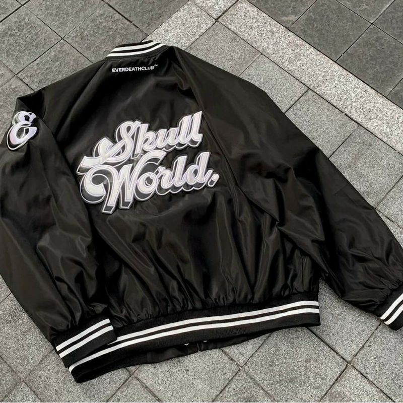 Áo khoác BOMBER Everdeath Ulzzang nam nữ unisex form rộng