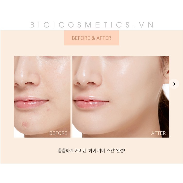 PHẤN NƯỚC KIỀM DẦU Missha Magic Cushion Cover lasting SPF 50+ PA+++ BẢN HỒNG