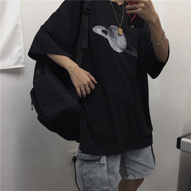 Áo phông tay lỡ,áo thun unisex phong cách hàn quốc nam nữ mắc cực chất.