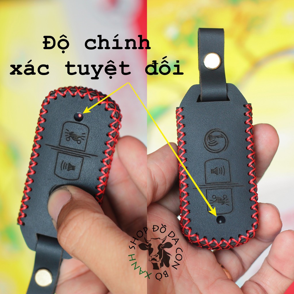 Bọc Chìa Khoá Smartkey Cho Xe Sh, Sh Mode, PCX, SH 2020, sh 2021, Adv handmade da thật