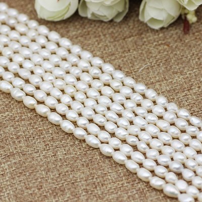 Dây Nguyên Liệu Ngọc Trai Hạt 7-8ly Dài - Ngọc Trai Trường Thịnh