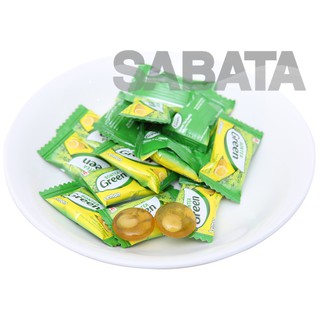 KẸO TRÀ XANH NHÂN CHANH BONTEA HŨ 450g